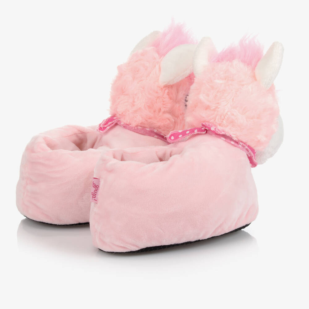 Souza-Розовые тапочки с ламами | Childrensalon Outlet