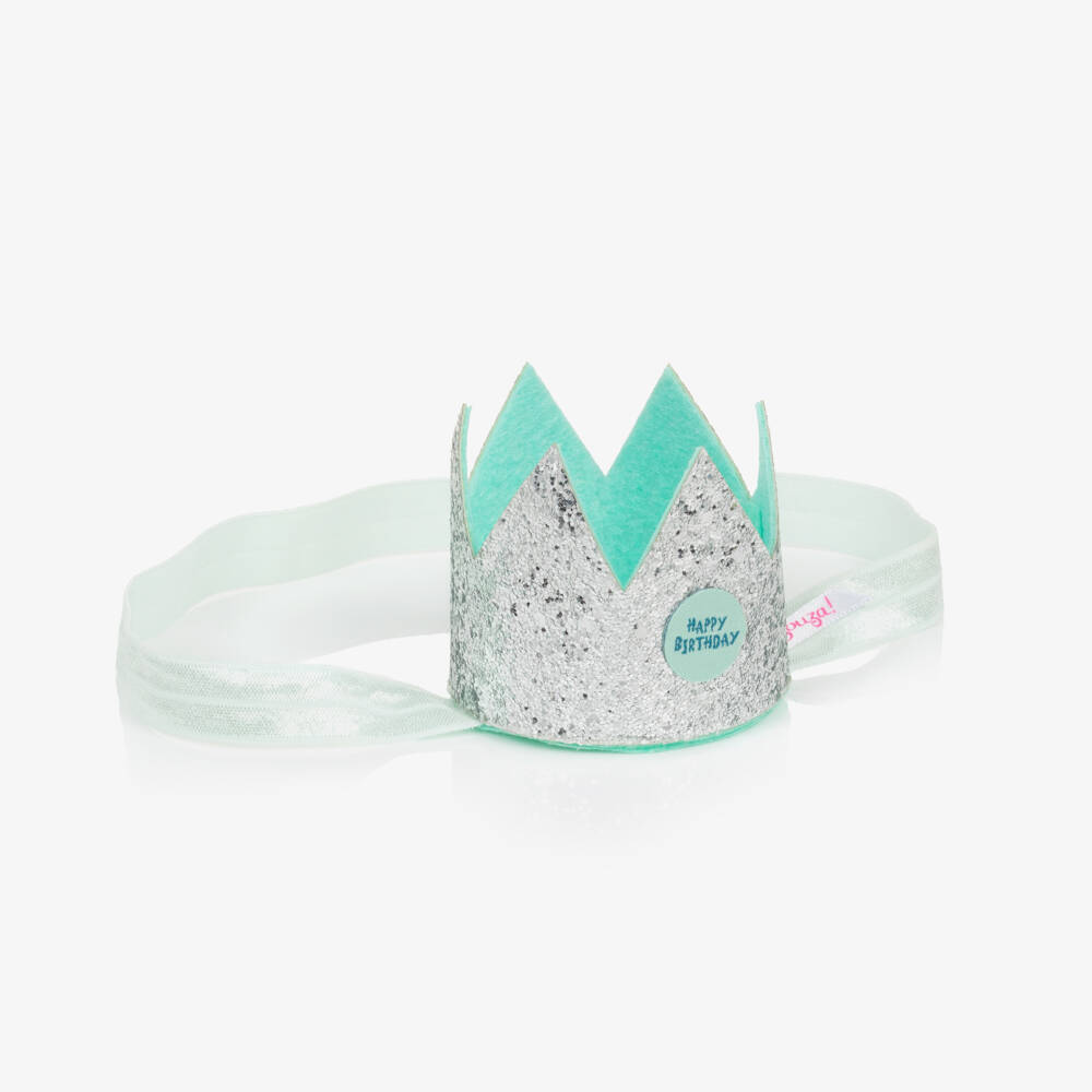 Souza-طوق للرأس تاج لون فضّي (24 سم) | Childrensalon Outlet