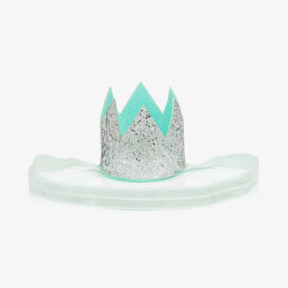 Souza-طوق للرأس تاج لون فضّي (24 سم) | Childrensalon Outlet