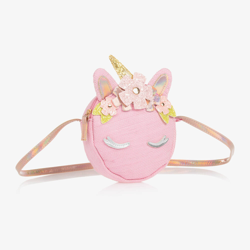 Souza-Girls Pink Glitter Unicorn Bag | Childrensalon Outlet