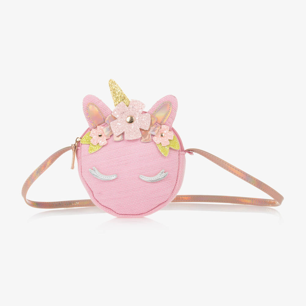 Souza-Girls Pink Glitter Unicorn Bag | Childrensalon Outlet