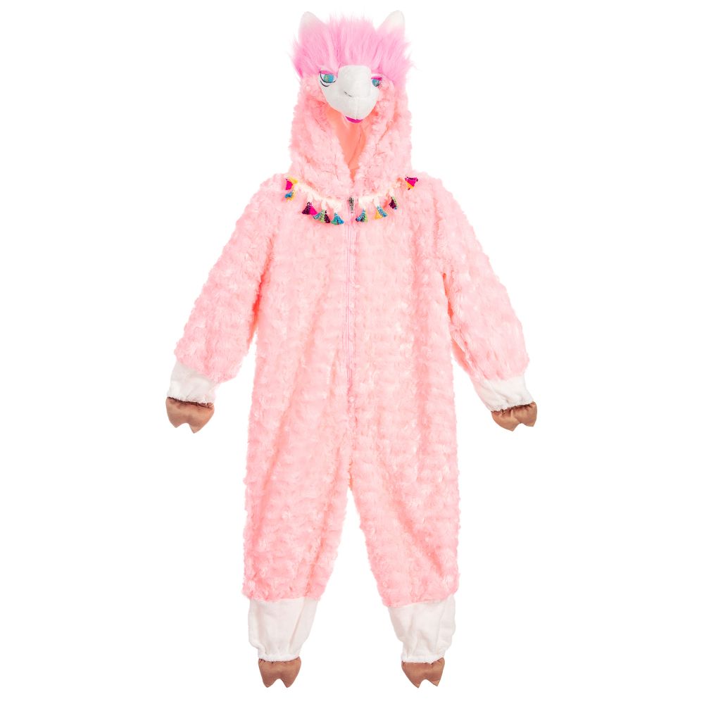 Souza - Girls Pink Llama Costume | Childrensalon