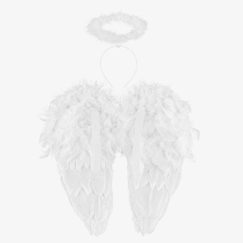 Souza-Girls White Angel Dress-Up Set | Childrensalon Outlet