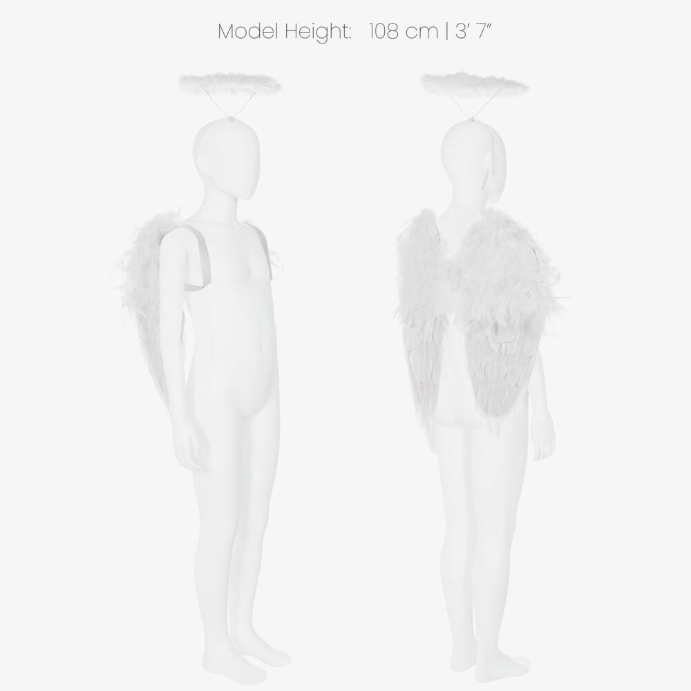 Souza-Girls White Angel Dress-Up Set | Childrensalon Outlet