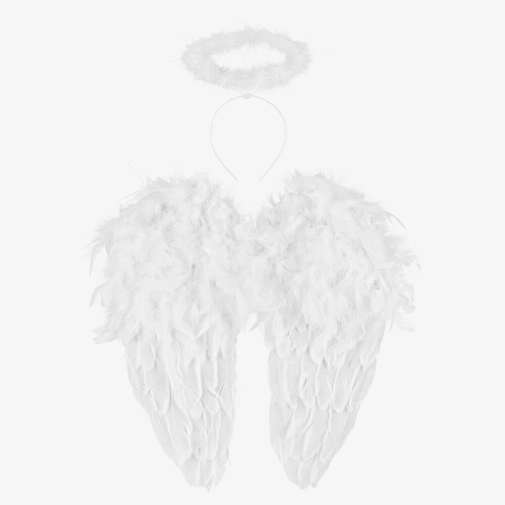Souza-Girls White Angel Dress-Up Set | Childrensalon Outlet