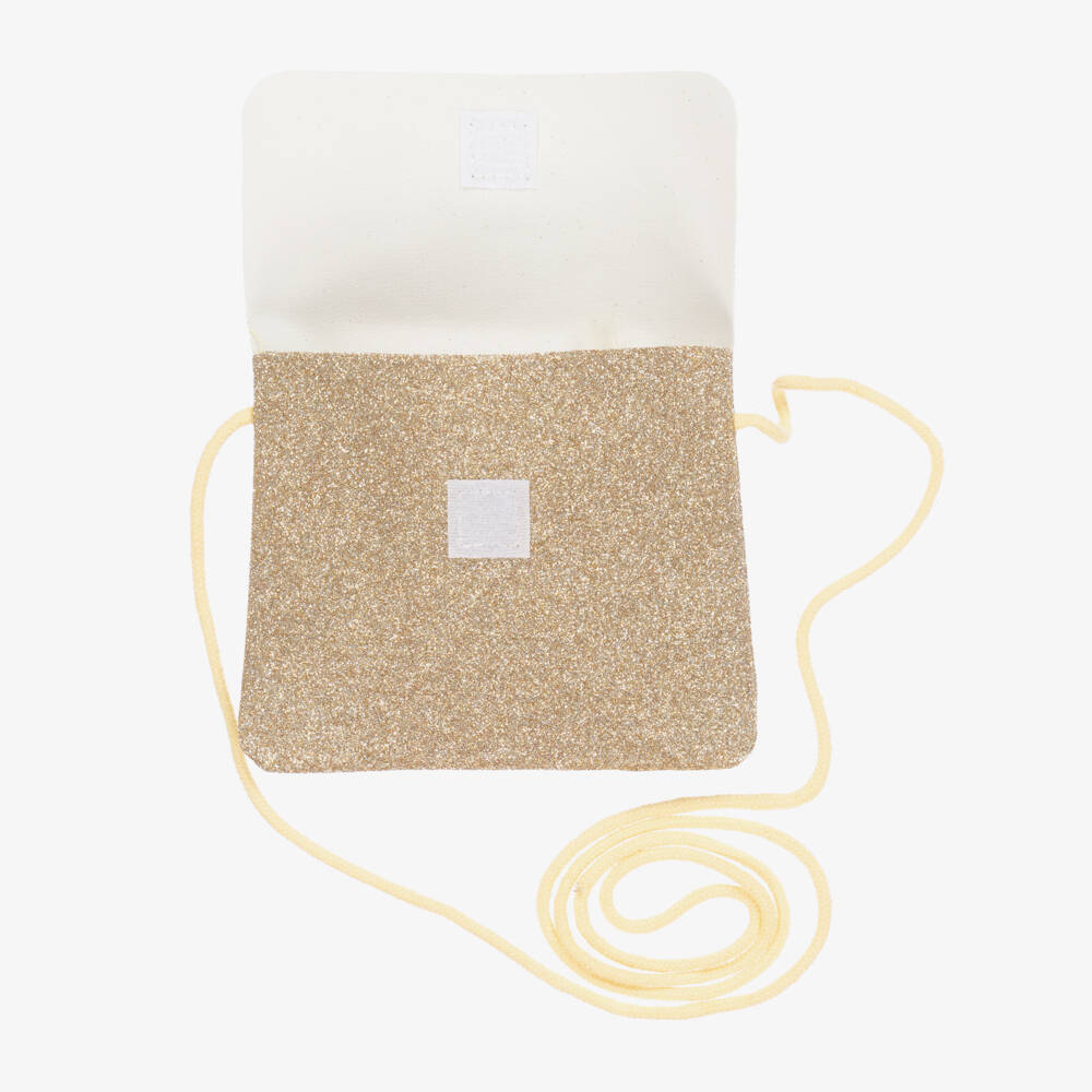 Souza-Gold Glitter Purse (13cm) | Childrensalon Outlet