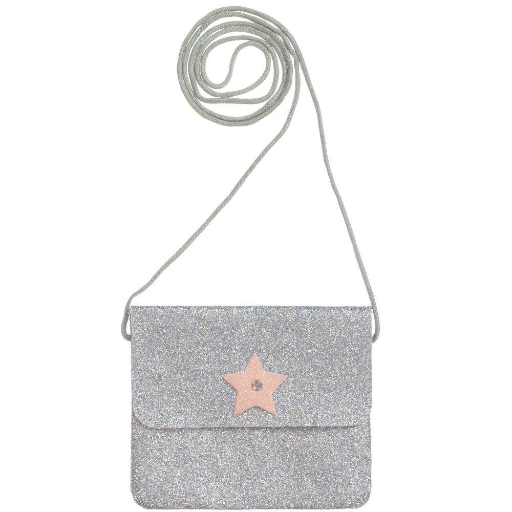 Silver glitter new arrivals shoulder bag