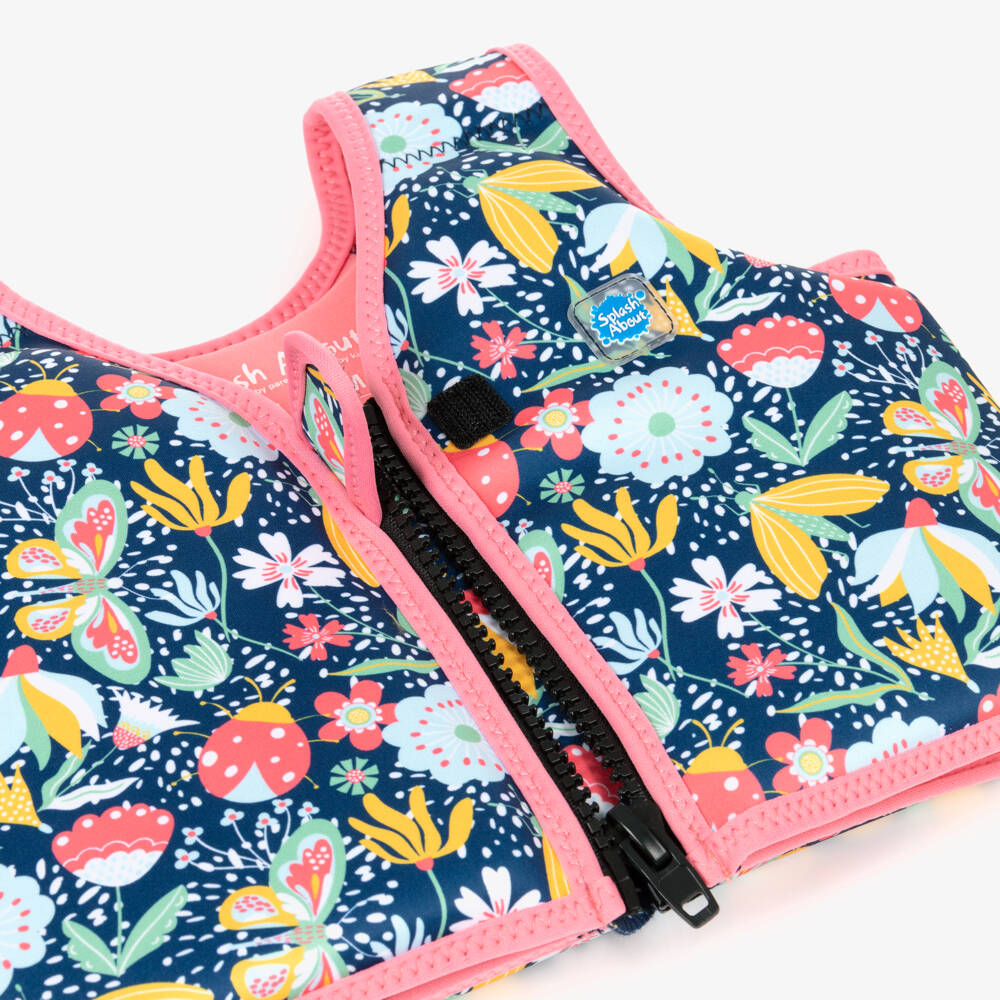 Splash About-Blue Swim Vest Lady Bird | Childrensalon Outlet