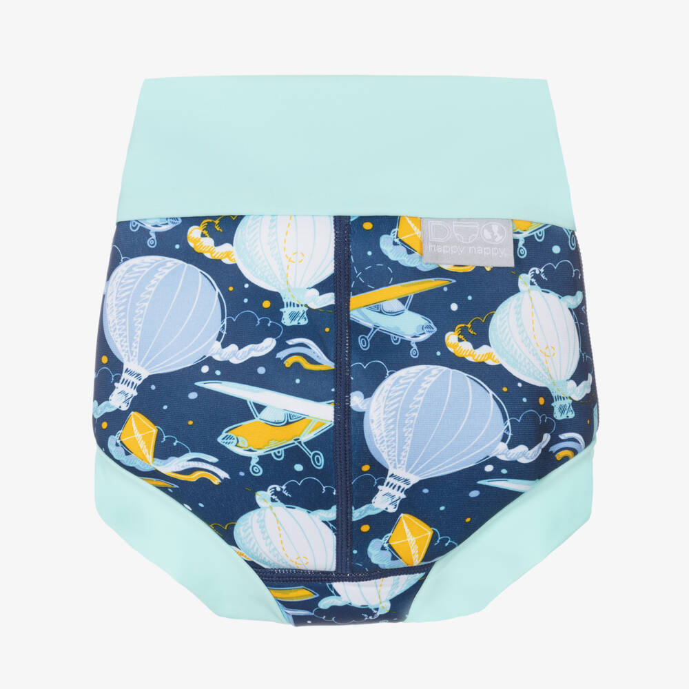 Splash About-Navy Blue Happy Nappy Duo Swim Pants (UPF50+) | Childrensalon Outlet
