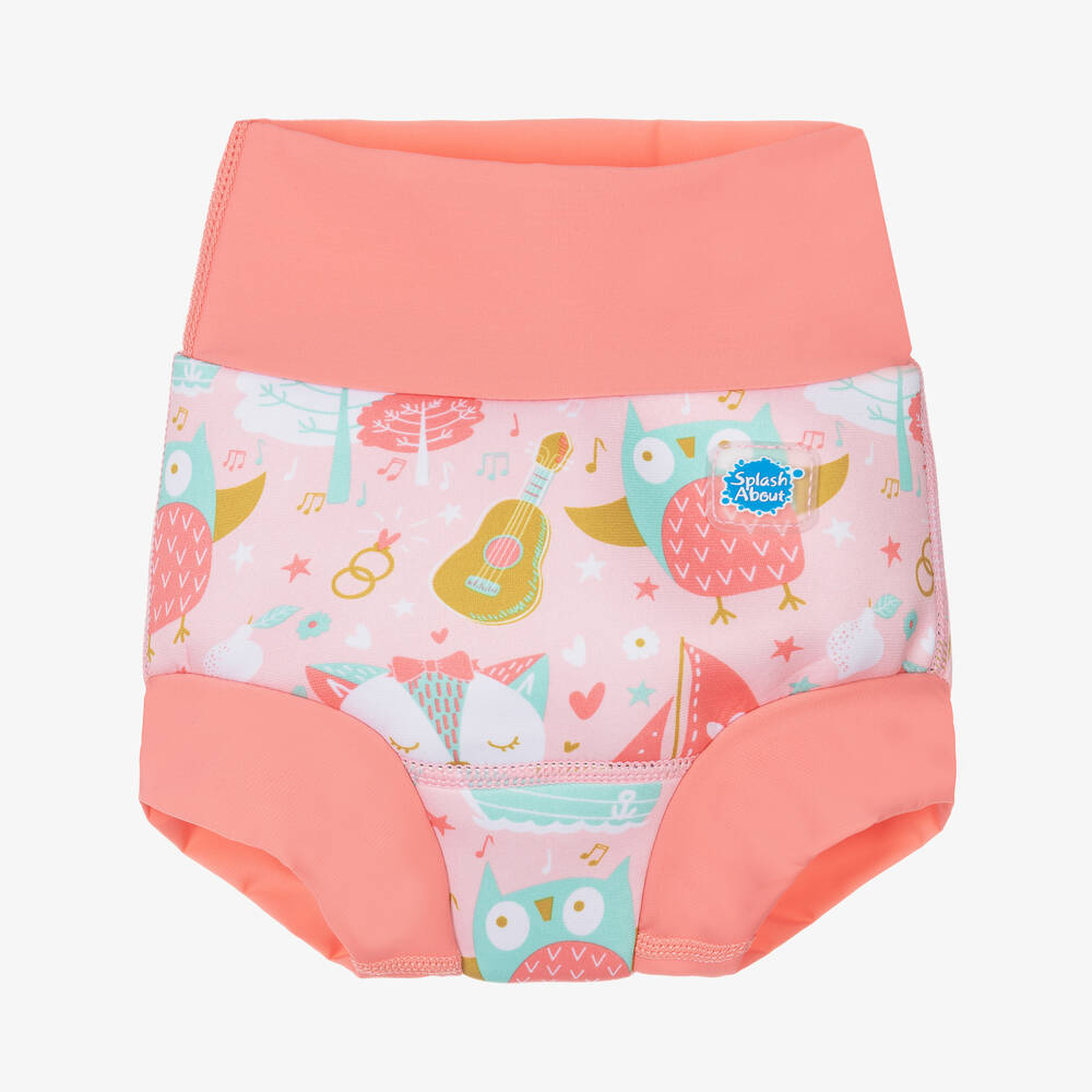 Splash About-Розовые купальные трусики с подгузником (UPF50+) | Childrensalon Outlet