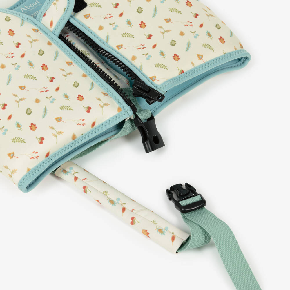 Splash About-White Swim Vest Little Acorns (with Belt) | Childrensalon Outlet