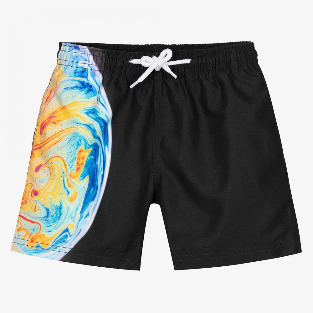 Stella Cove - Black Space Swim Shorts | Childrensalon