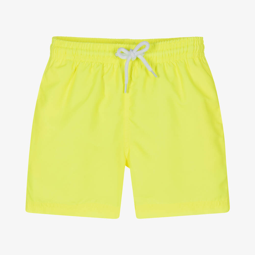 Stella Cove - Boys Neon Yellow Swim Shorts | Childrensalon
