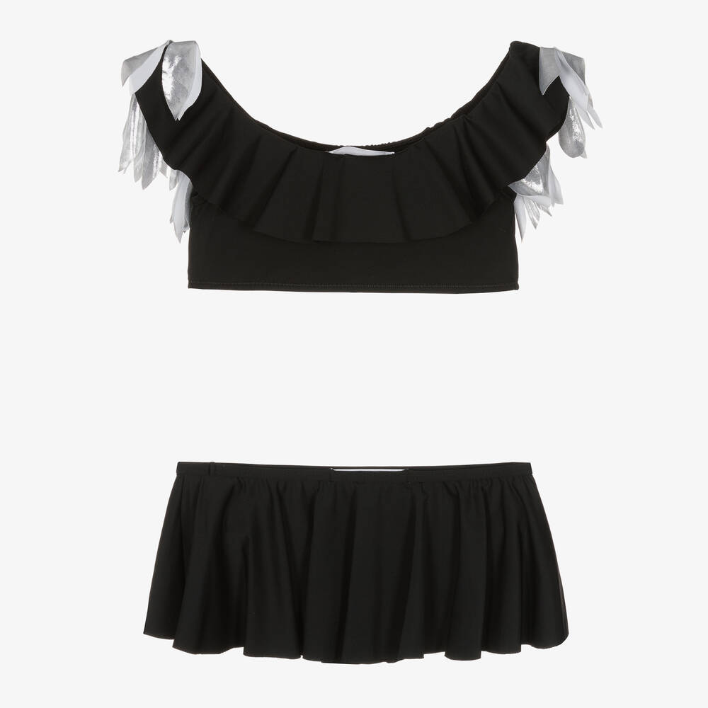 Stella Cove-Girls Black & Silver Bikini | Childrensalon Outlet