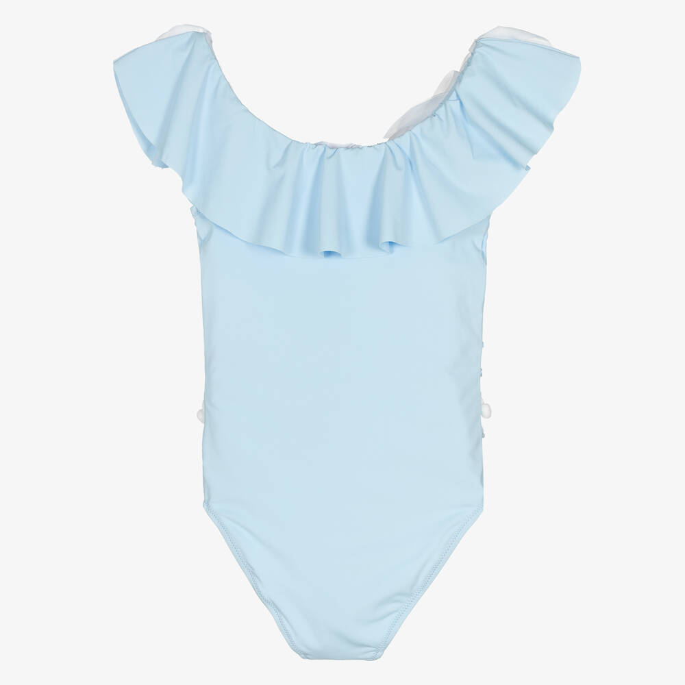 Stella Cove-Голубой купальник с лепестками | Childrensalon Outlet