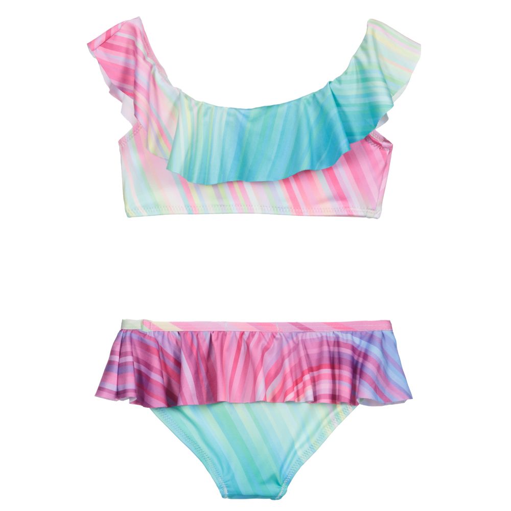 Stella Cove-بيكيني لون زهري و أخضر | Childrensalon Outlet