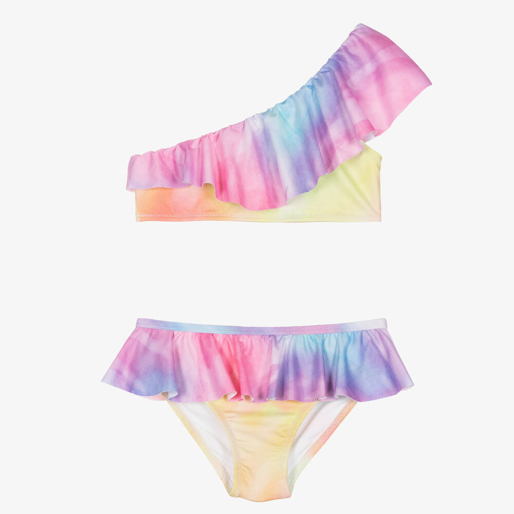 Stella Cove-Фиолетовое бикини с оборками и эффектом омбре | Childrensalon Outlet