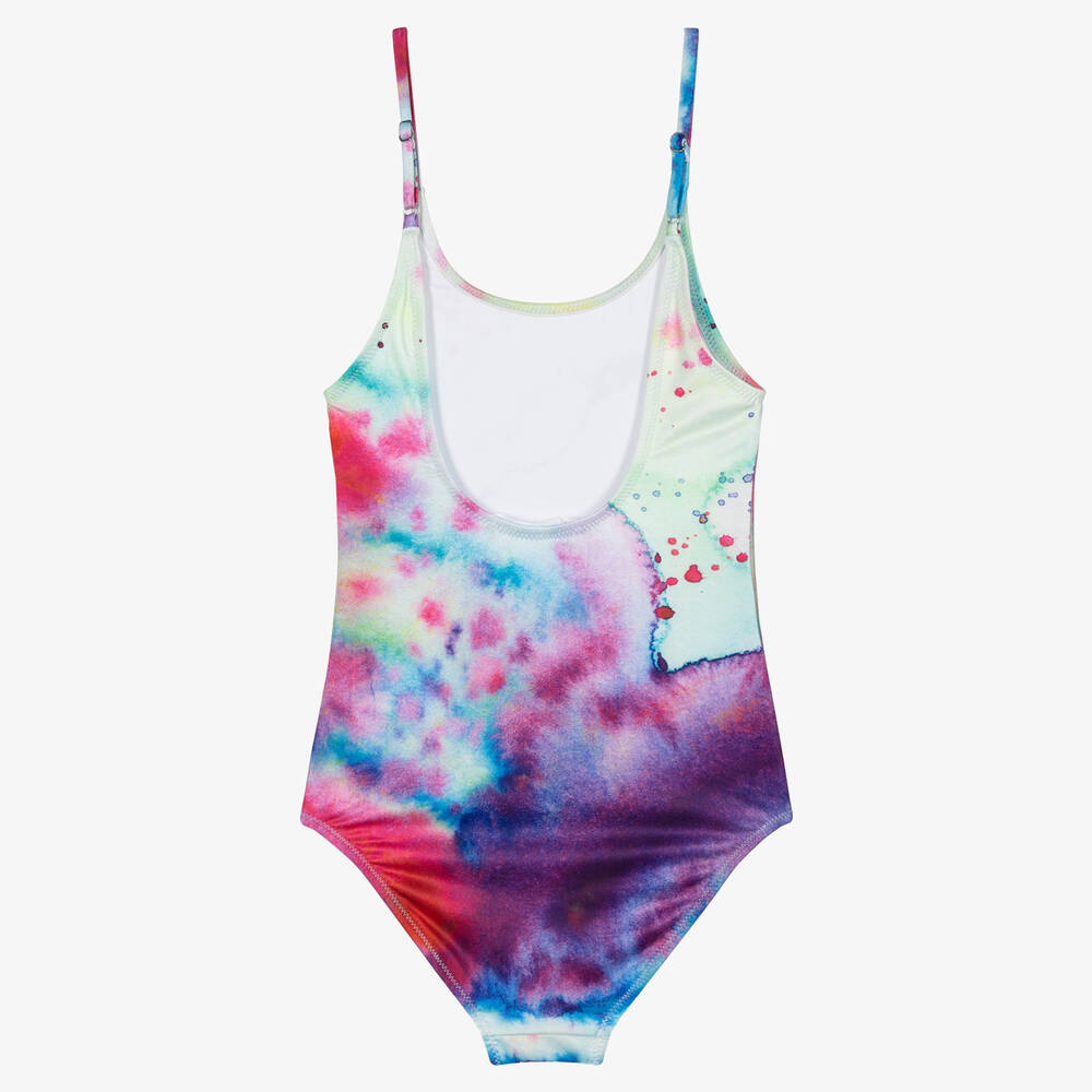 Stella Cove-Girls Purple Tie Dye Swimsuit | Childrensalon Outlet