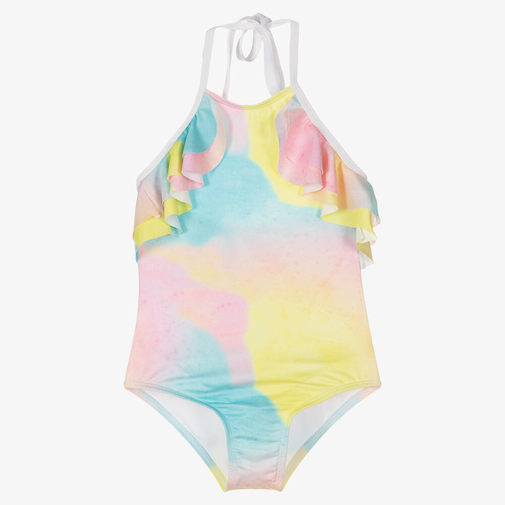 Stella Cove - Girls Tie Dye Ruffle Swimsuit | Childrensalon