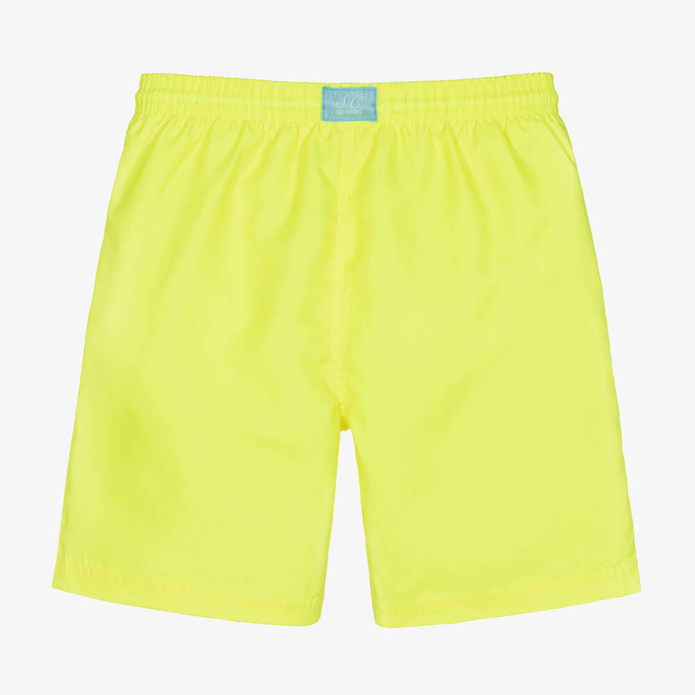 Short de bain online fluo garcon