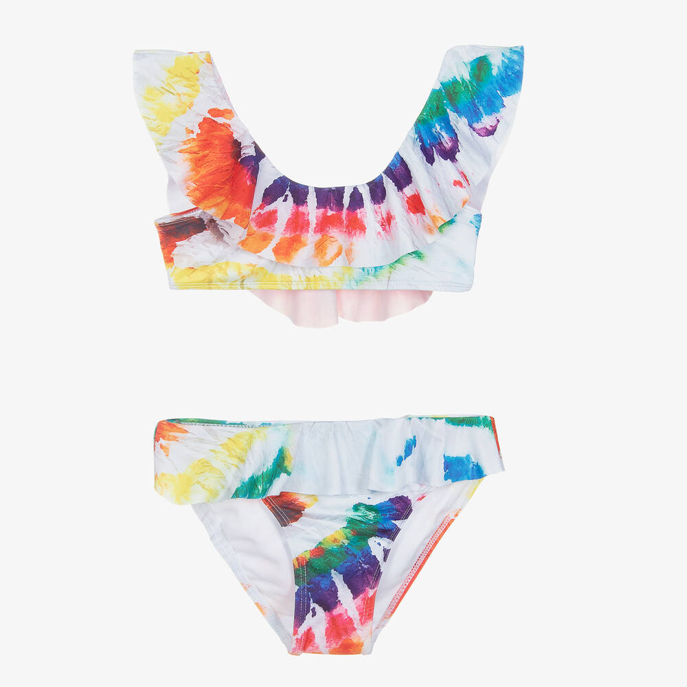 Stella Cove - Teen Girls Tie-Dye Ruffle Bikini | Childrensalon