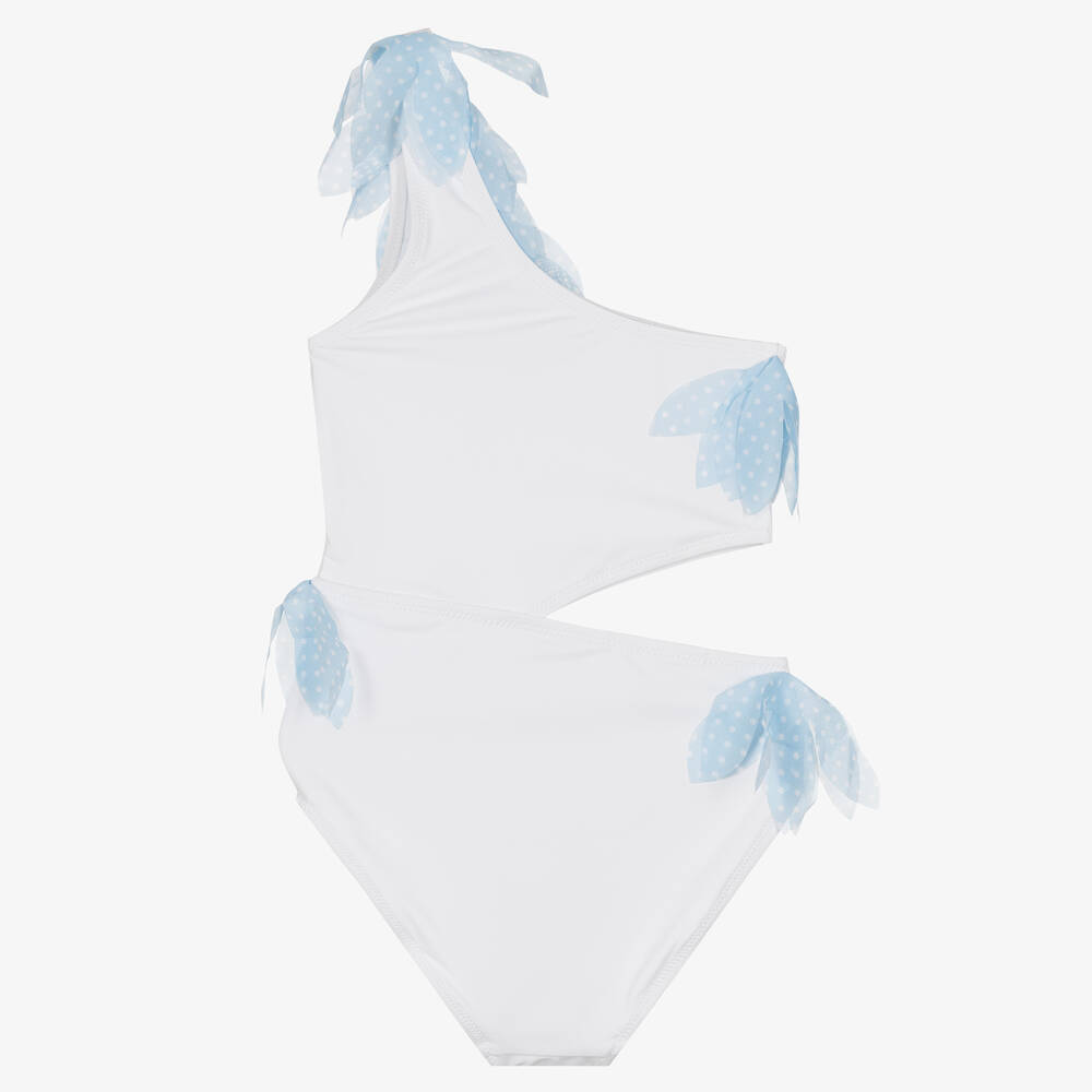 Stella Cove-مايّو تينز بناتي لون أبيض وأزرق | Childrensalon Outlet