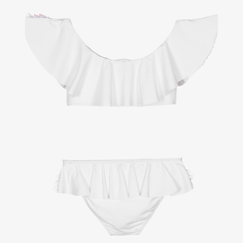 Girls white bikini bottoms discount