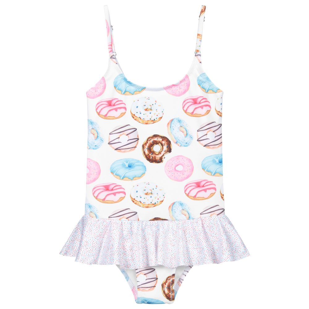 Stella Cove - White Doughnut Swimsuit | Childrensalon