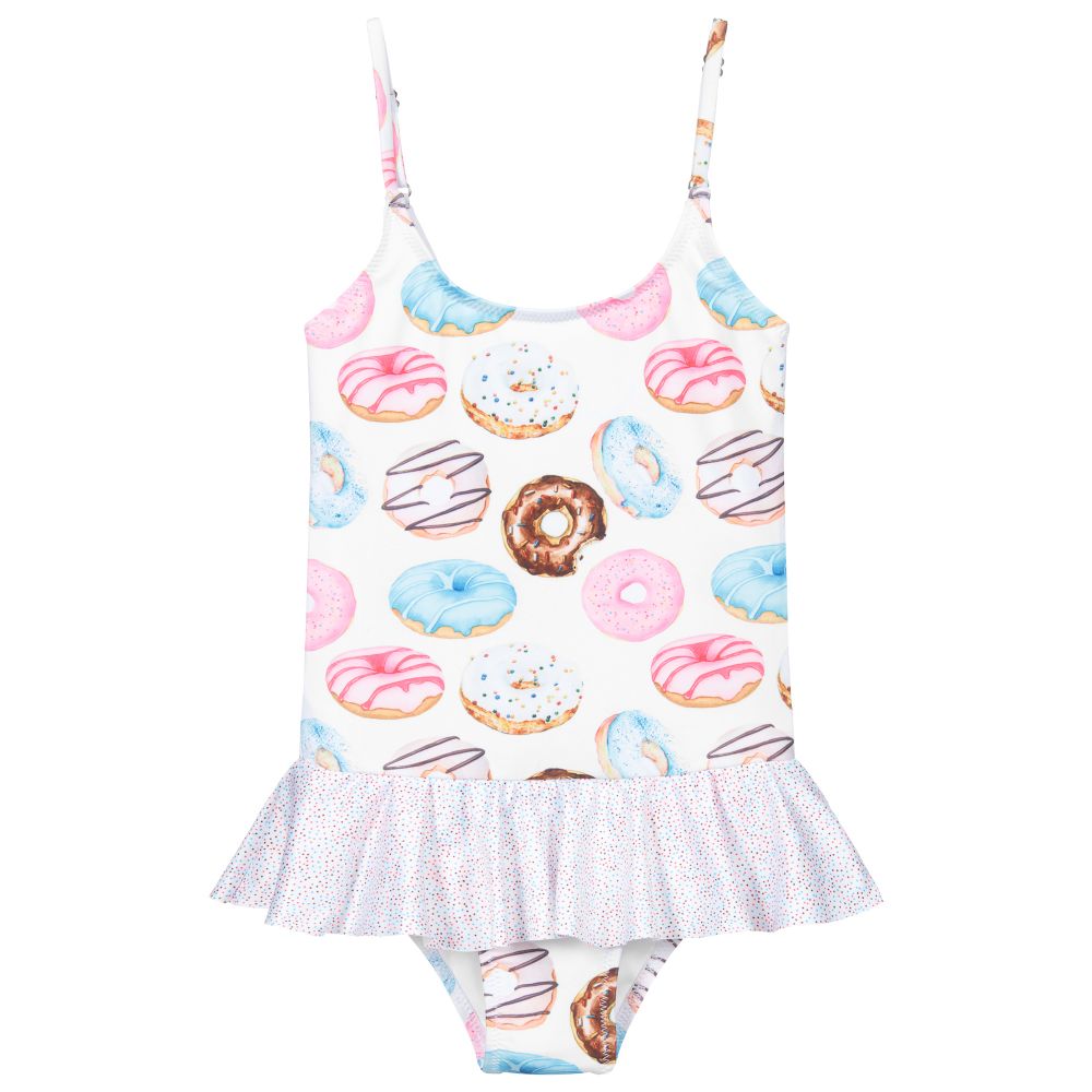 Stella Cove - Maillot de bain blanc Donuts | Childrensalon