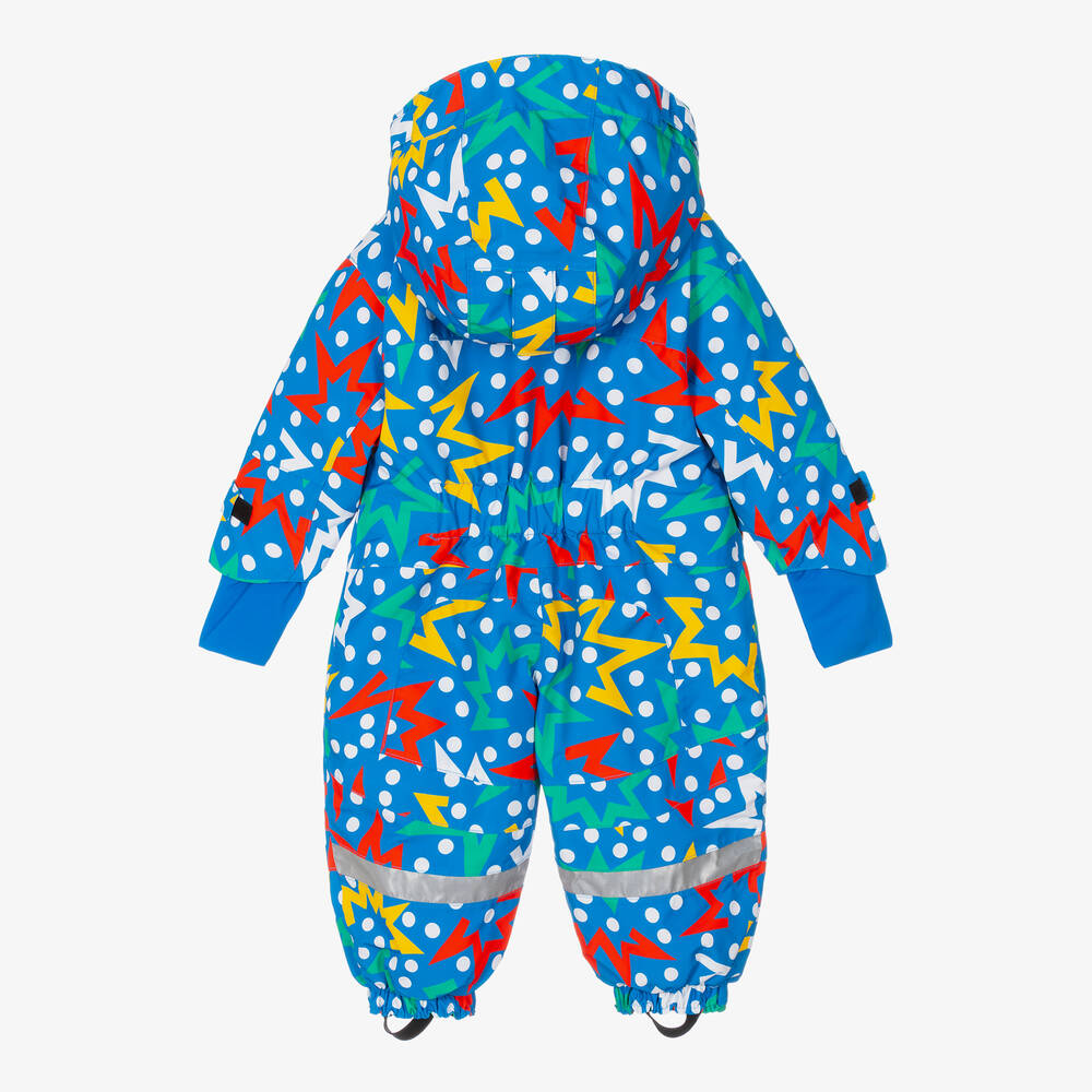 Stella McCartney Kids Baby Boys Blue Star Snowsuit