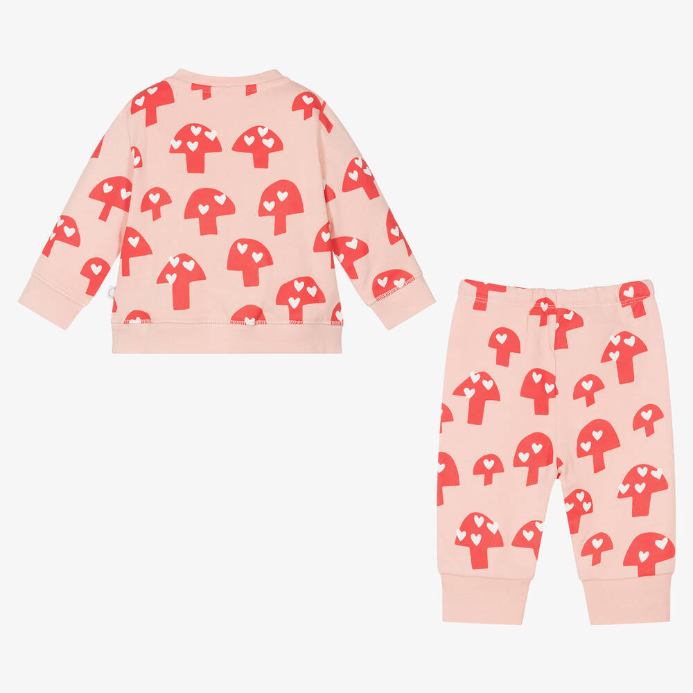 Stella McCartney Kids-Baby Girls Cotton Tracksuit | Childrensalon Outlet