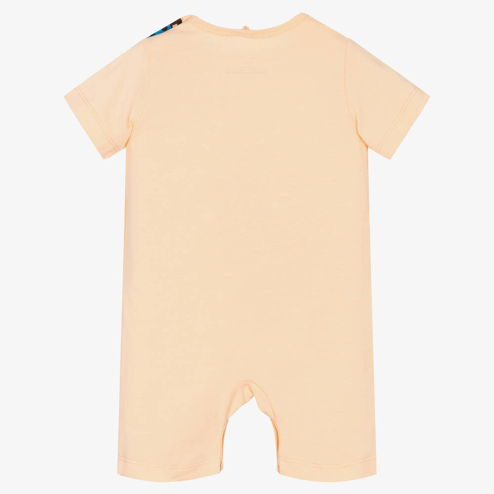 Stella McCartney Kids-Baby Girls Orange Cotton Guitar Shortie | Childrensalon Outlet