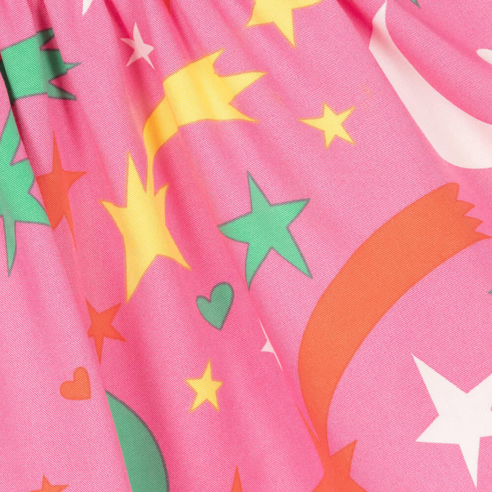 Stella McCartney Kids-Розовое платье и трусики со звездами для малышек | Childrensalon Outlet