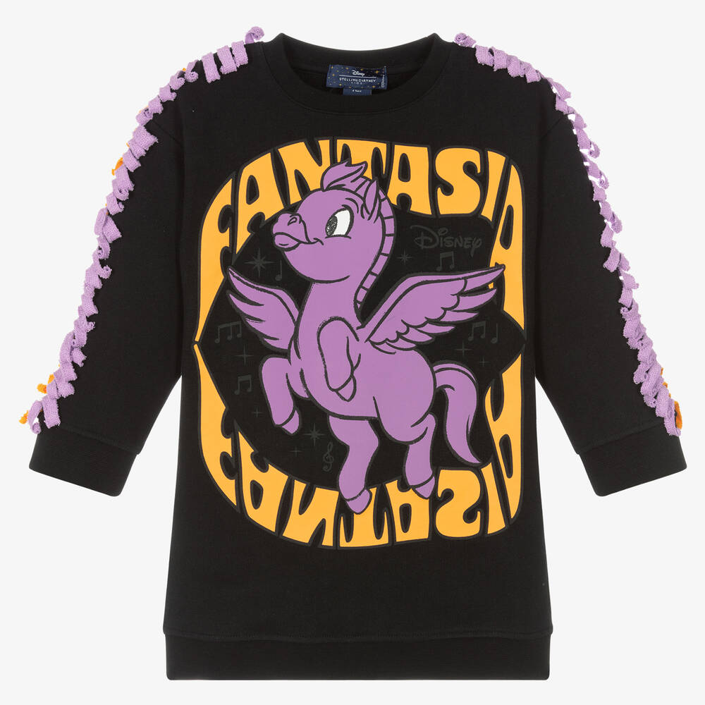 Stella McCartney Kids - Black Disney Pegasus Sweatshirt | Childrensalon