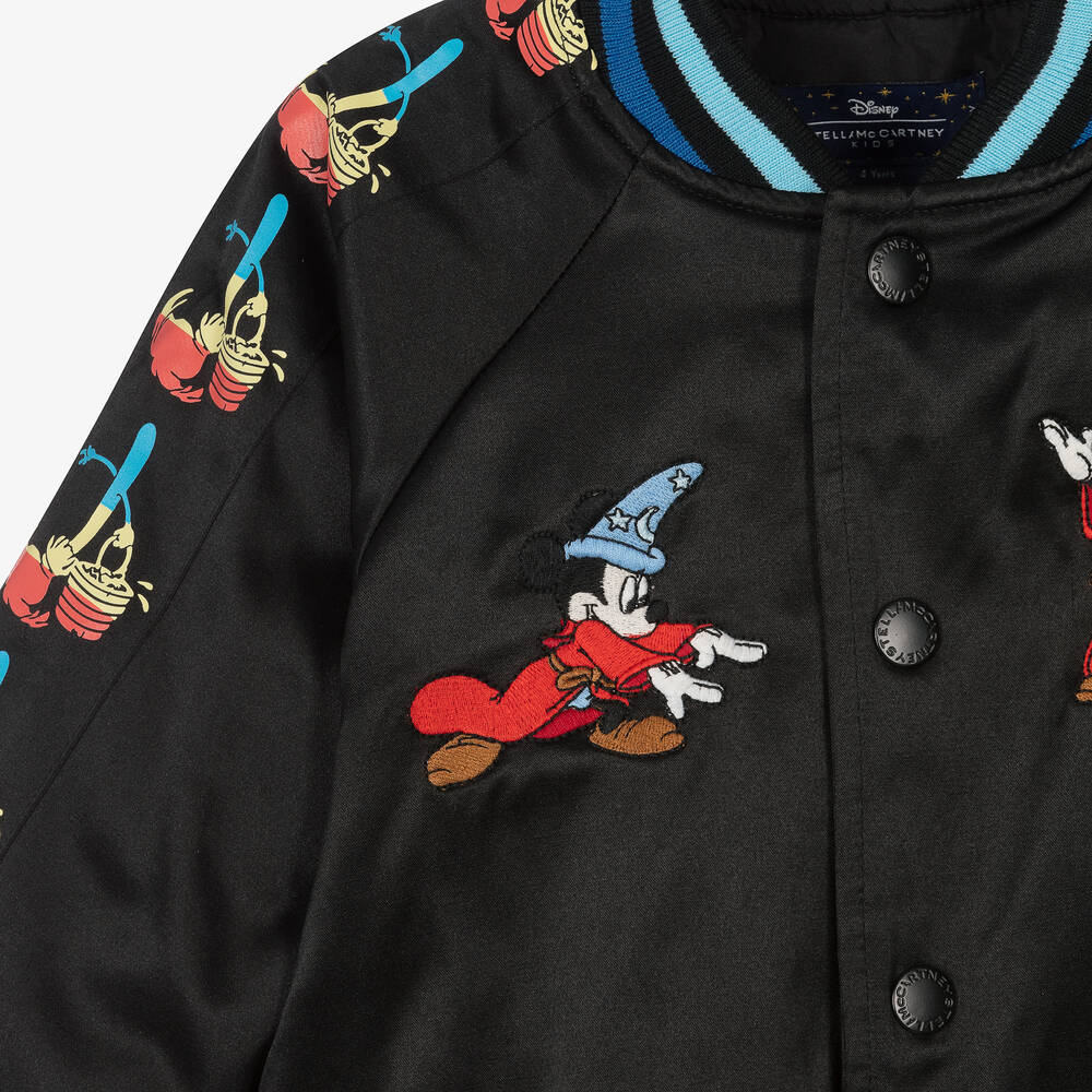 Stella McCartney Kids Black Fantasia Mickey Jacket