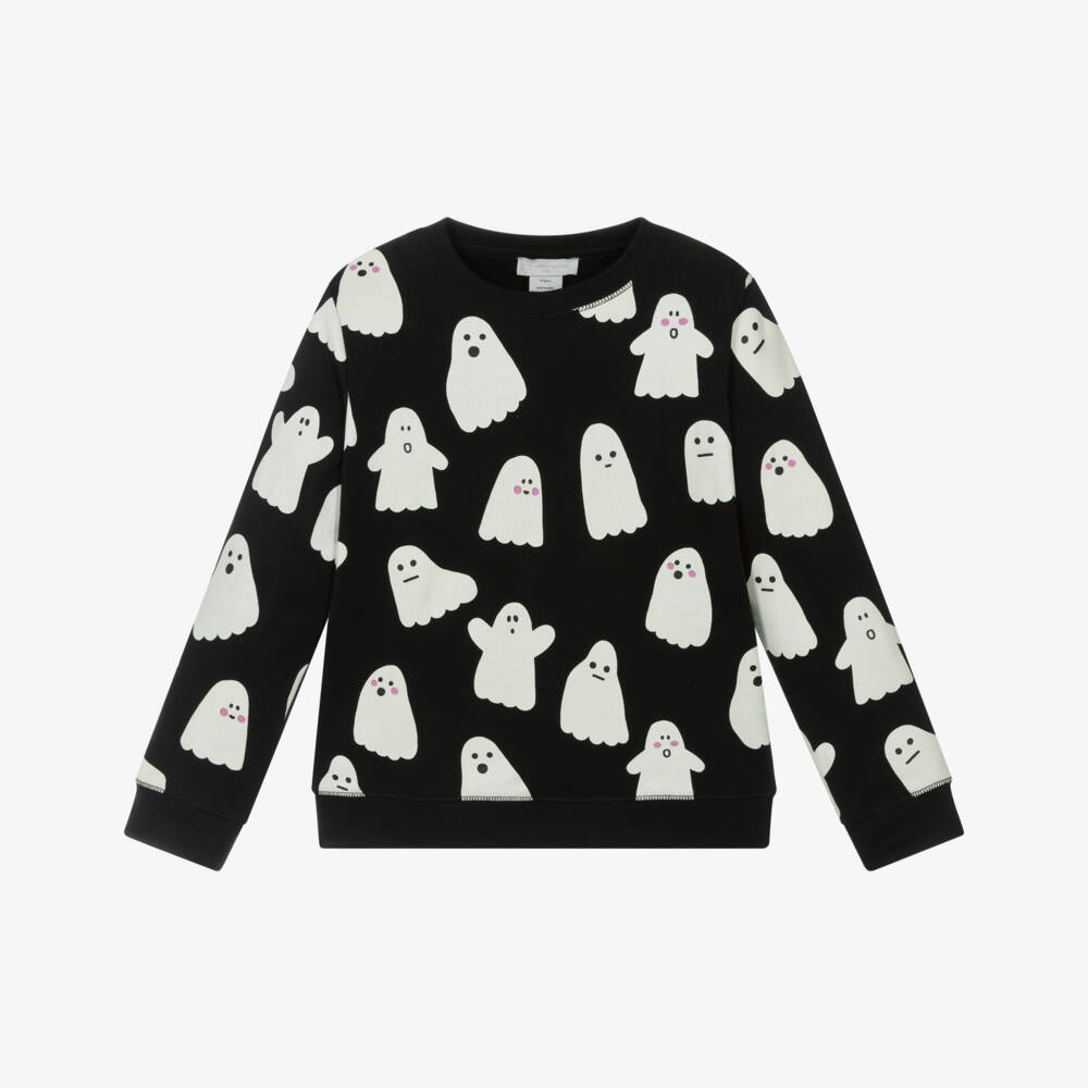 Stella McCartney Kids-Светящийся хлопковый пуловер для детей | Childrensalon Outlet