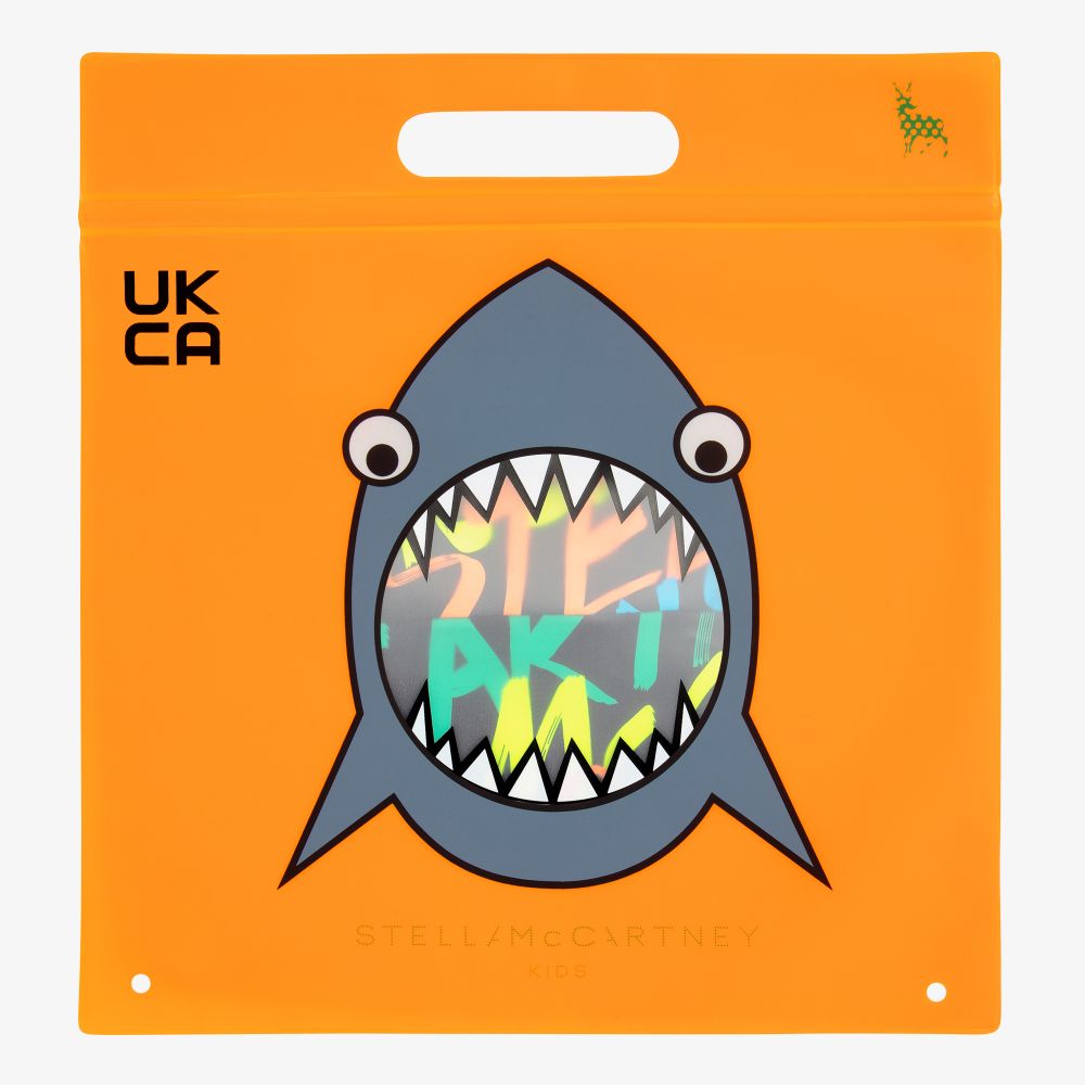 Stella McCartney Kids-Черный купальник (UPF50+) | Childrensalon Outlet