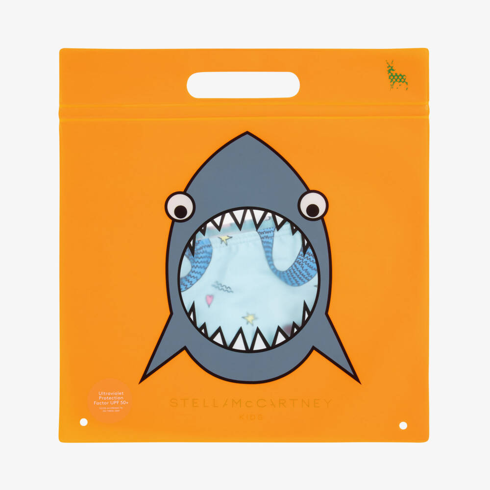 Stella McCartney Kids-مايّو بيكيني لون أزرق | Childrensalon Outlet