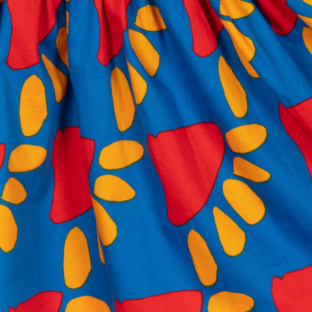 Stella McCartney Kids-Синее платье из органического хлопка | Childrensalon Outlet