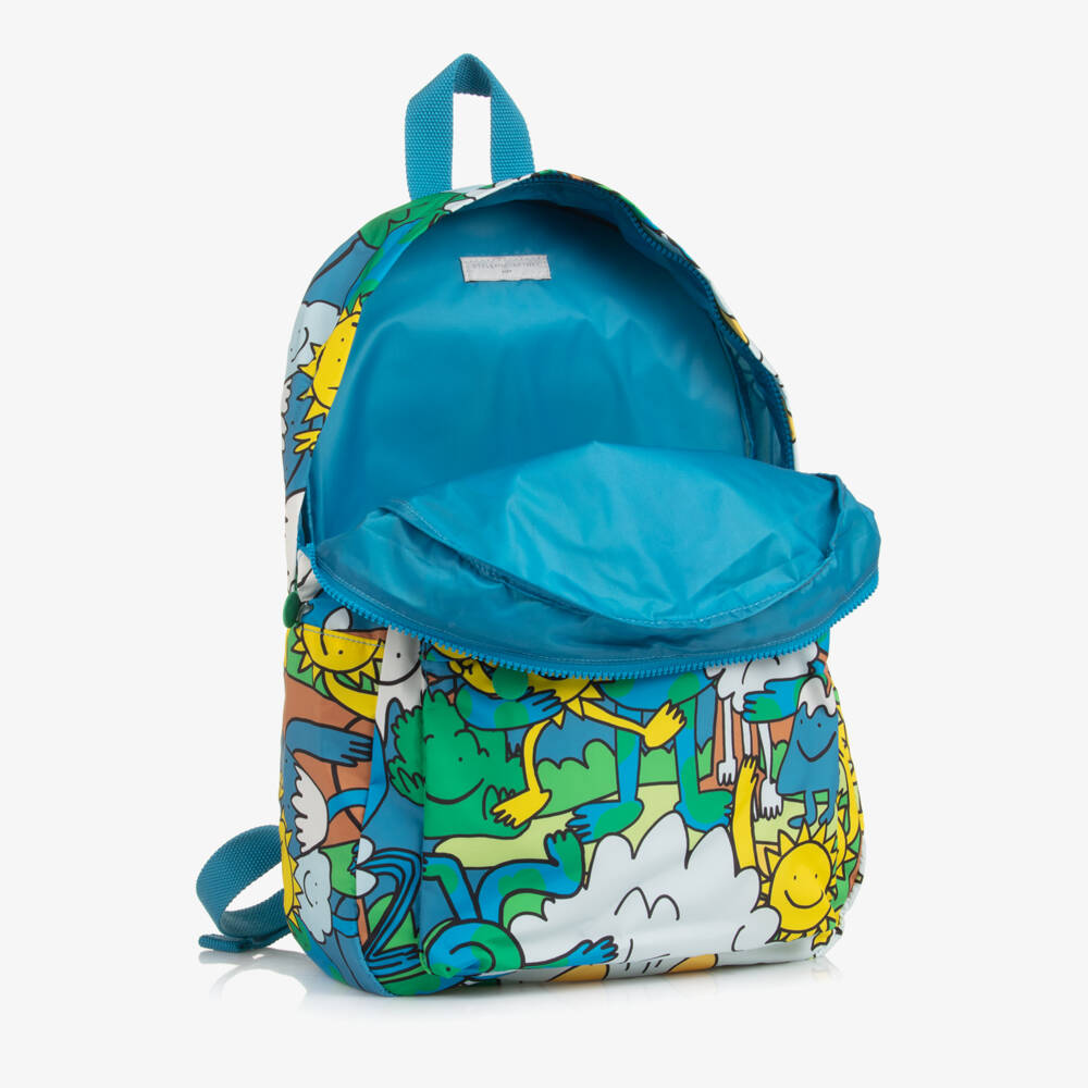 Stella McCartney Kids-Задорный синий рюкзак для приключений | Childrensalon Outlet