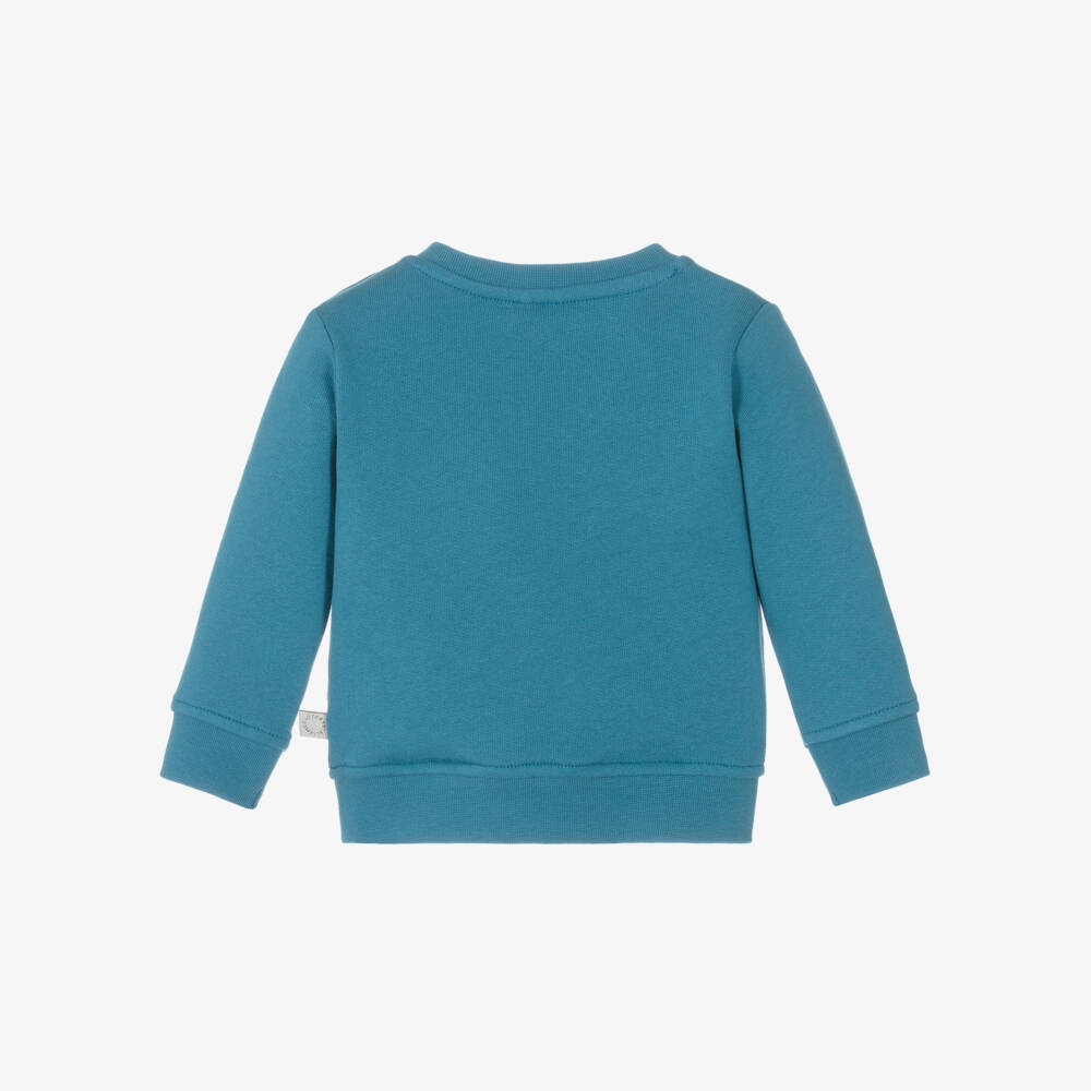 Stella McCartney Kids-Синий хлопковый свитшот для детей | Childrensalon Outlet