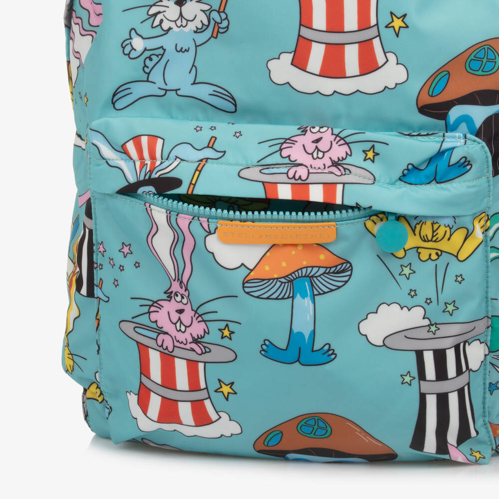 Stella McCartney Kids-Boys Aqua Bunny Adventure Backpack | Childrensalon Outlet