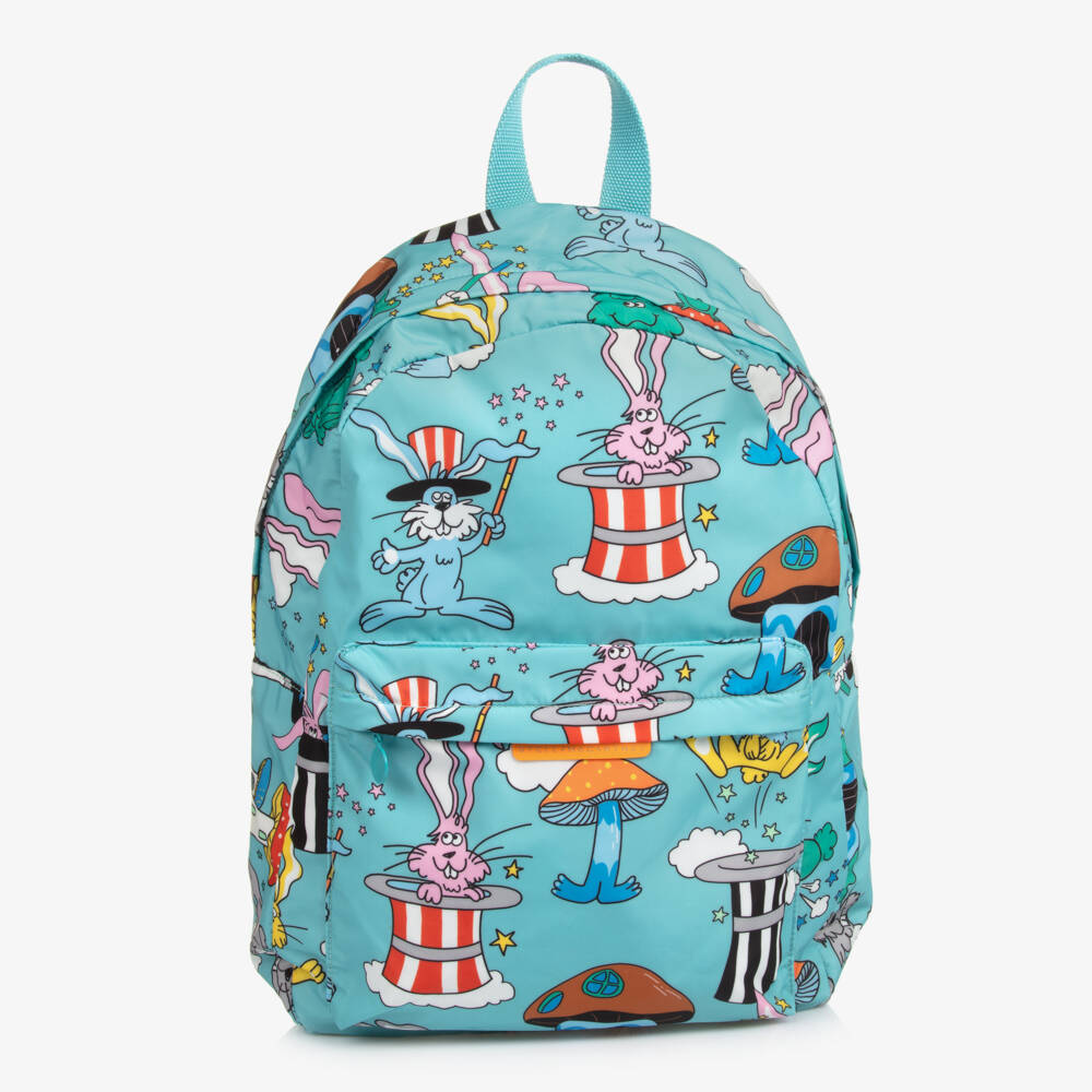 Stella McCartney Kids-Boys Aqua Bunny Adventure Backpack | Childrensalon Outlet