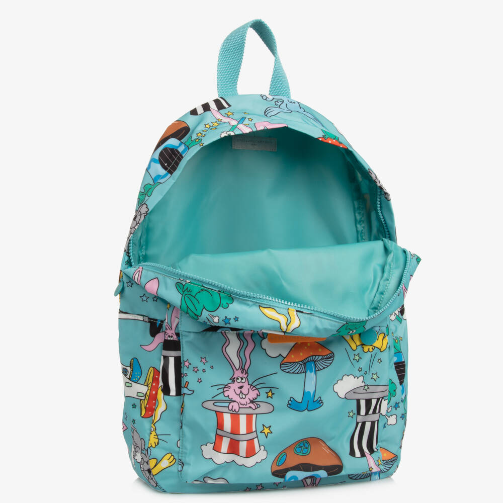 Stella McCartney Kids-Boys Aqua Bunny Adventure Backpack | Childrensalon Outlet