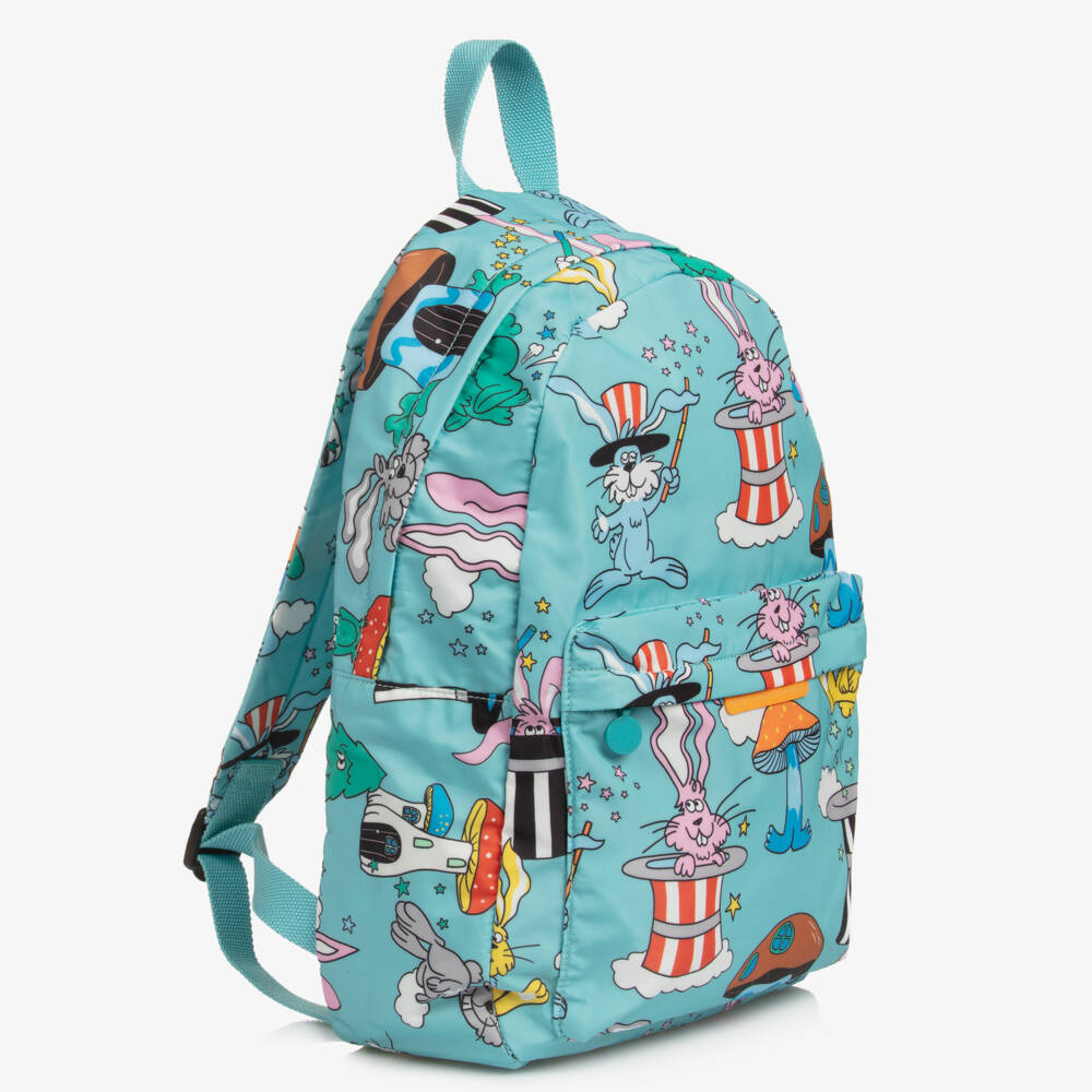 Stella McCartney Kids-Boys Aqua Bunny Adventure Backpack | Childrensalon Outlet