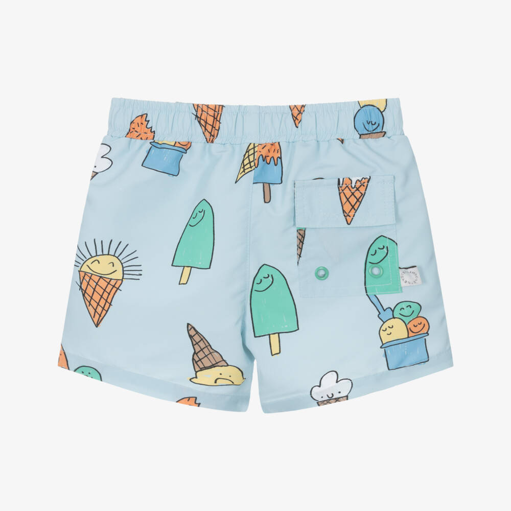 Stella McCartney Kids-Boys Aqua Ice Cream Swimwear | Childrensalon Outlet