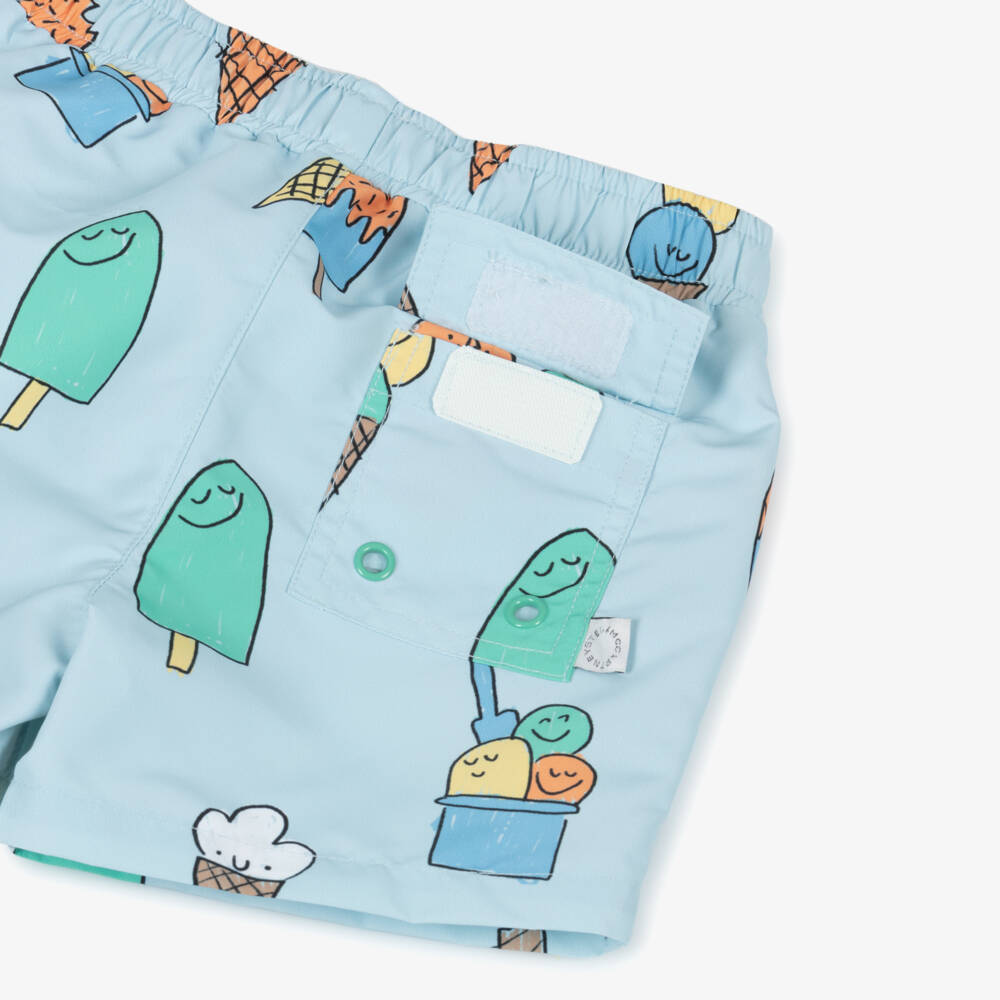 Stella McCartney Kids-Boys Aqua Ice Cream Swimwear | Childrensalon Outlet