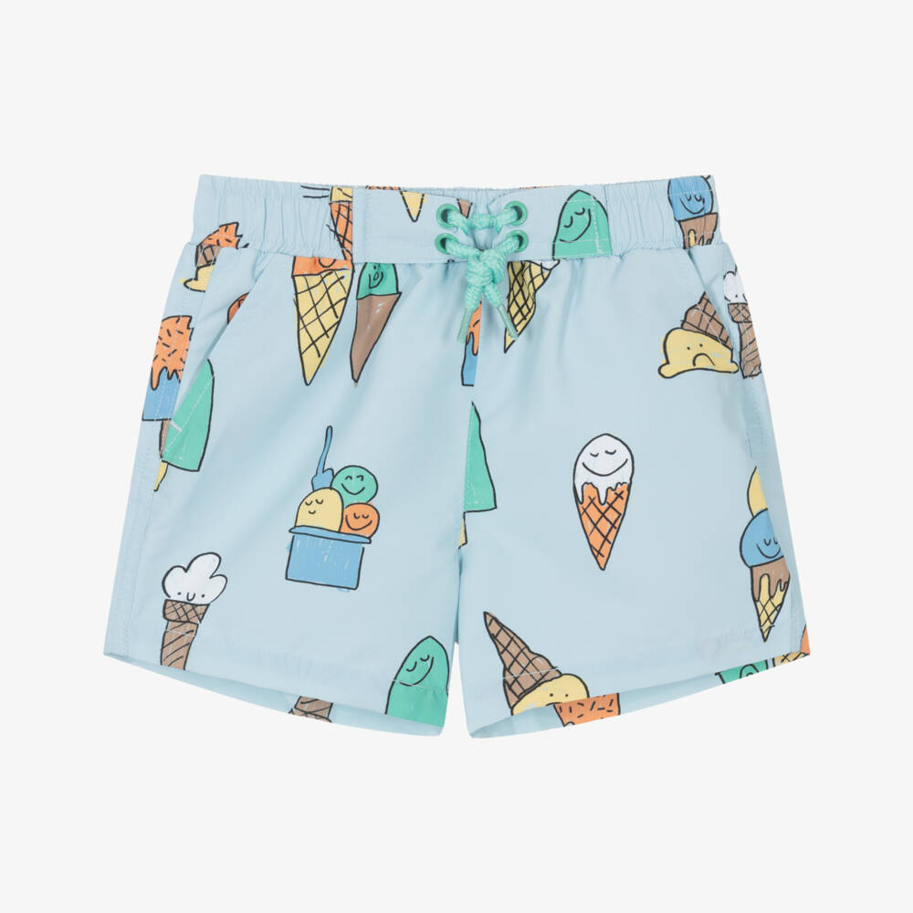 Stella McCartney Kids-Boys Aqua Ice Cream Swimwear | Childrensalon Outlet