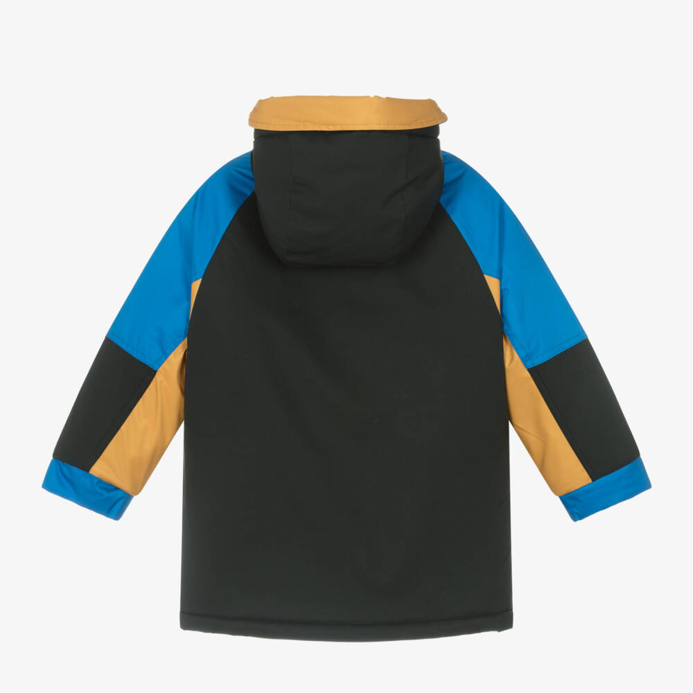 Stella McCartney Kids-معطف بهودي لون أسود وأزرق للأولاد | Childrensalon Outlet