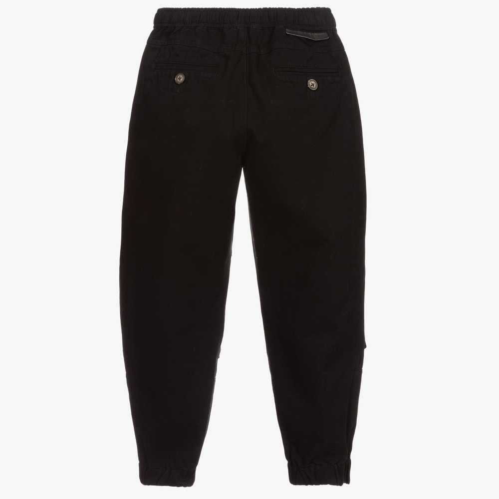 STELLA McCARTNEY スラックス 黒 2318624Y0064 ウィメンズ パンツ レギンス | クロップド ベルベット | ステラ
